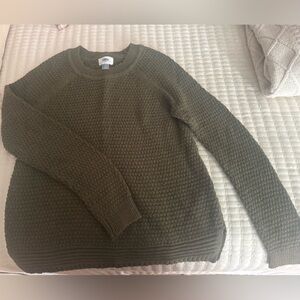 Old Navy Deep Green Knit Sweater